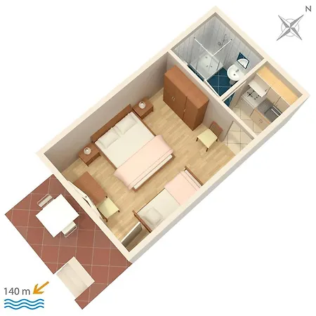 Studio 2752c Apartment